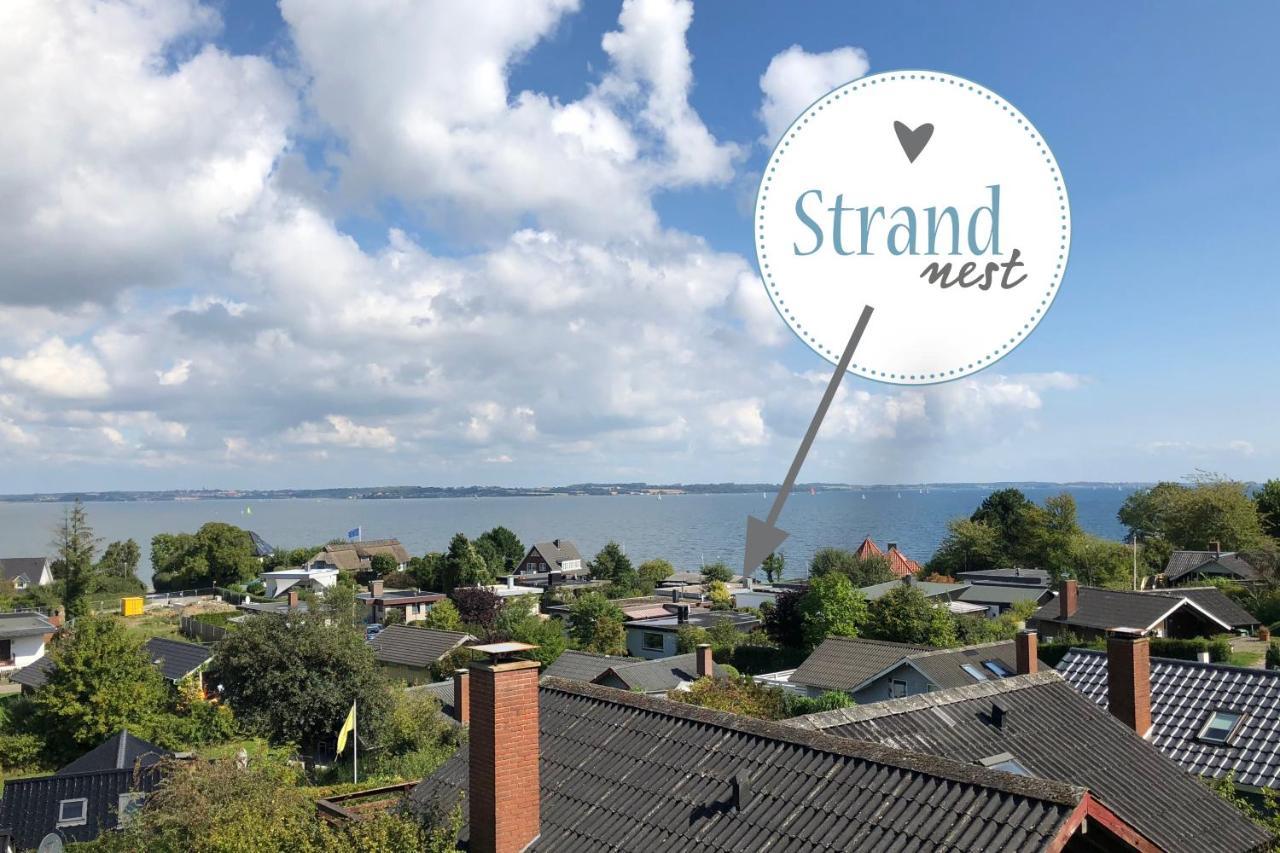 Fewo1846 - Strandnest - Luxurioese Unterkunft Am Strand Mit 3 Schlafzimmern Glücksburg Exterior foto
